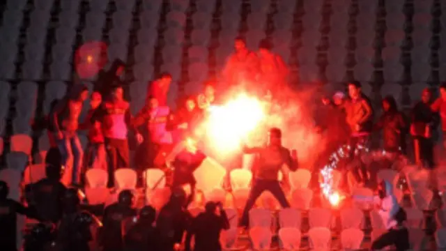 (أرشيف) الاندية الرياضية في مصر عانت من غرامات بسبب عنف الجماهير