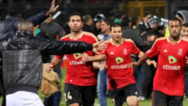 لاعبو النادي الاهلي