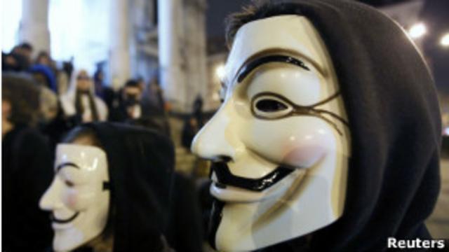 “匿名”是个组织严密的黑客组织