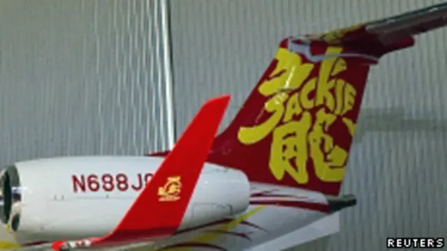 成龙的商务机（03/02/2012）