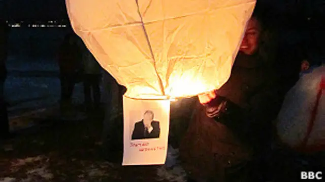 Флэшмоб в Калиниграде "Путин, улетай"