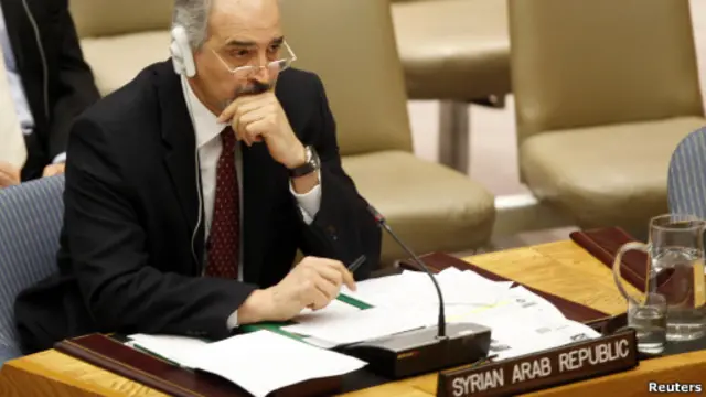Duta Besar Suriah untuk PBB, Bashar Jaafari.
