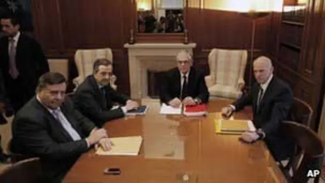 Зустріч правлячої коаліції, Греція