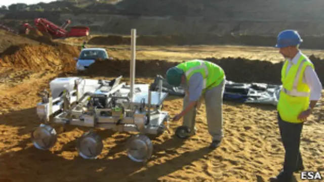 Прототип марсианской передвижной лаборатории