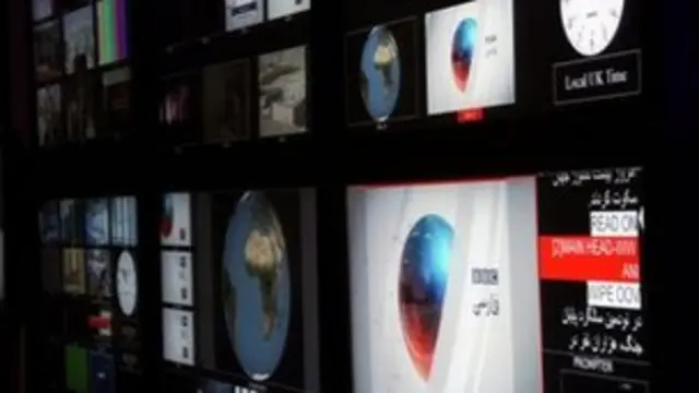 Студия Персидской службы Би-би-си (архивное фото)