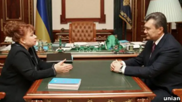 Карпачова і Янукович