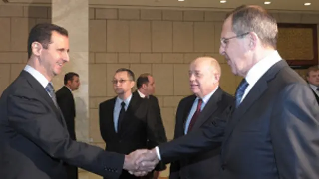 Lavrov dan Assad