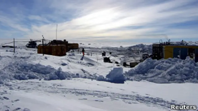 Foto de archivo de la Antártida