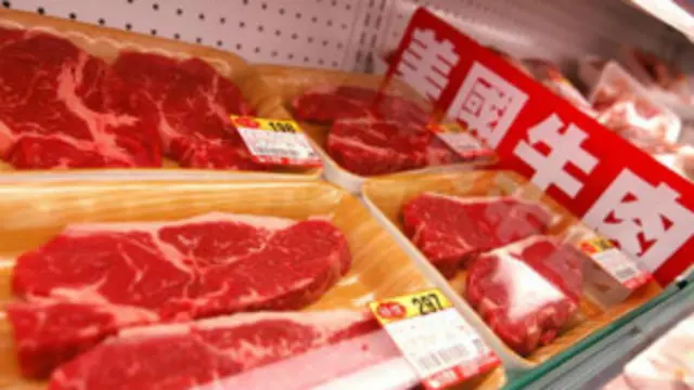 美国牛肉（中央社图片）