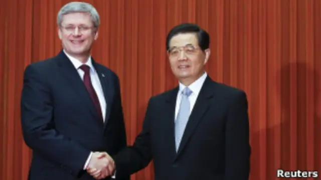 哈珀和胡锦涛