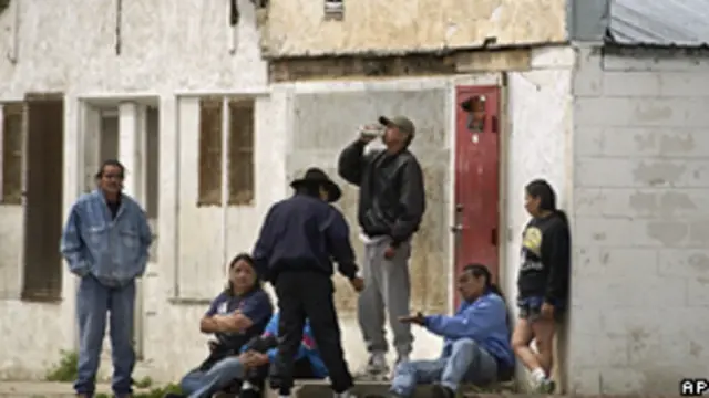 Índios Sioux de Oglala/AP