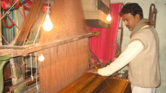 بنارس کا ایک بنکر