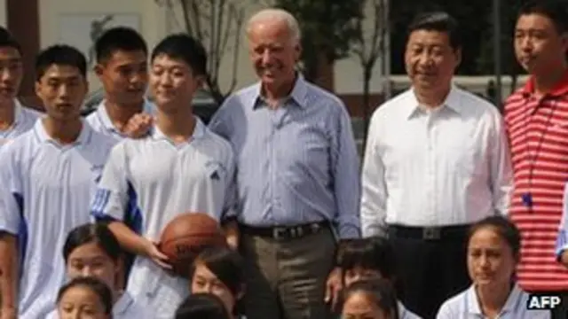 Xi Jiping y Biden