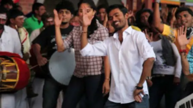 सचिन गान के वीडियो में अभिनेता धनुष