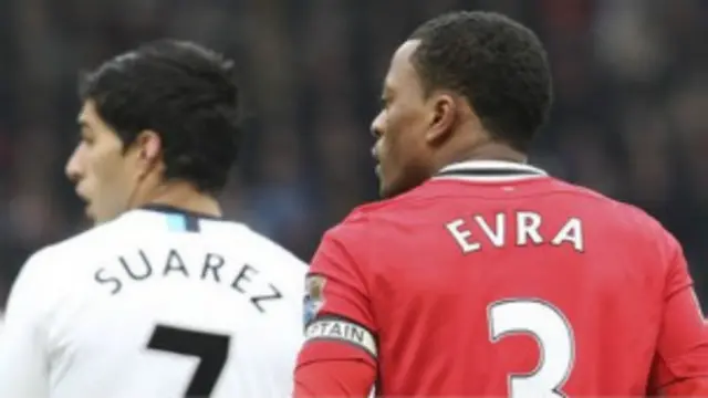 Suarez y Evra