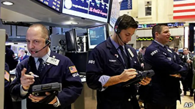 Трейдеры на Уолл-стрит