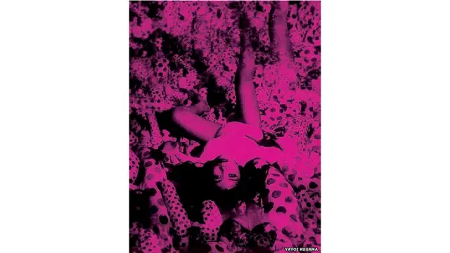 參加本次回顧展的作品橫跨60年，展現草間彌生在不同時代的創作精華。