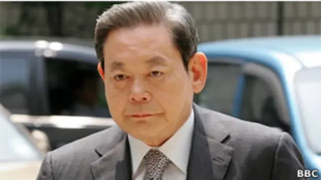 Lee Kun-hee, presidente de Samsung, fue demandado por su hermano mayor.