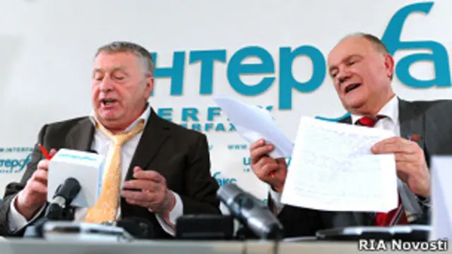 Владимир Жириновский, Геннадий Зюганов