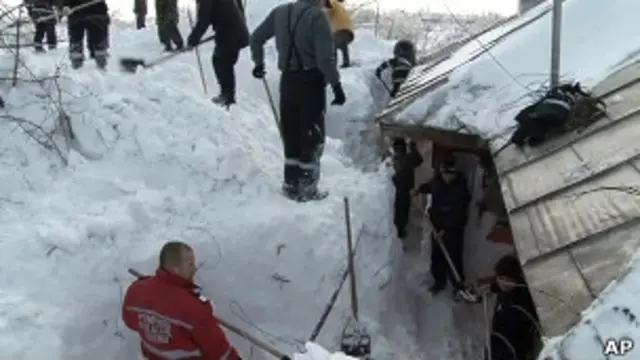 Suhu dingin di Eropa