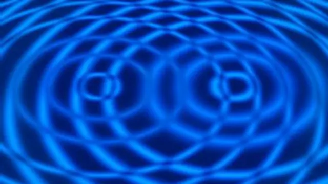 Patrones de interfencia en las ondas auditivas