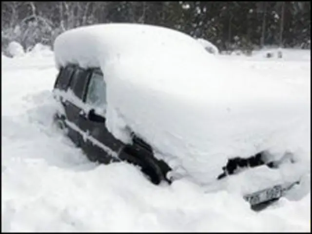 دغه موټر له عمومي سړکه يو کيلومتر لرې په ځنګله کې موندل شوی دی.