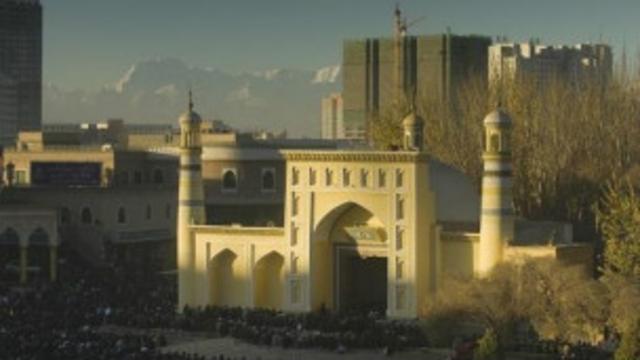 新疆的清真寺