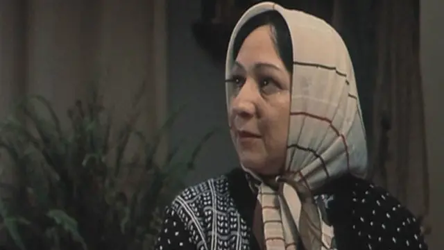 مریم سعادت در نمایی از فیلم یک بوس کوچولو ساخته بهمن فرمان آرا