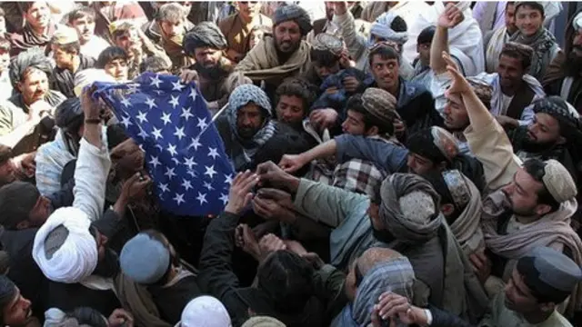 Unjuk rasa di Afghanistan