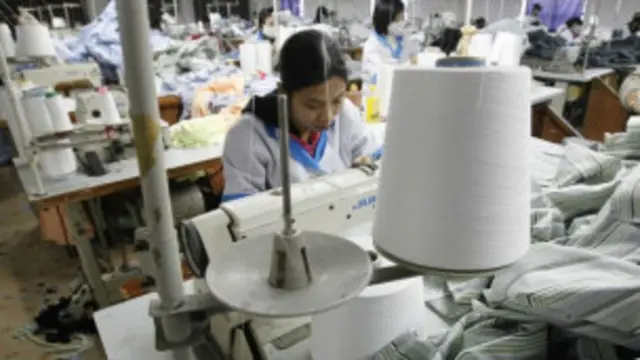 Một công ty dệt may ở Hà Nội
