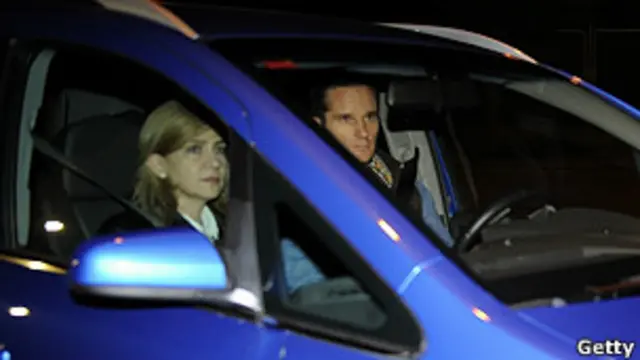 Cristina e o marido e Palma de Mallorca (Getty)