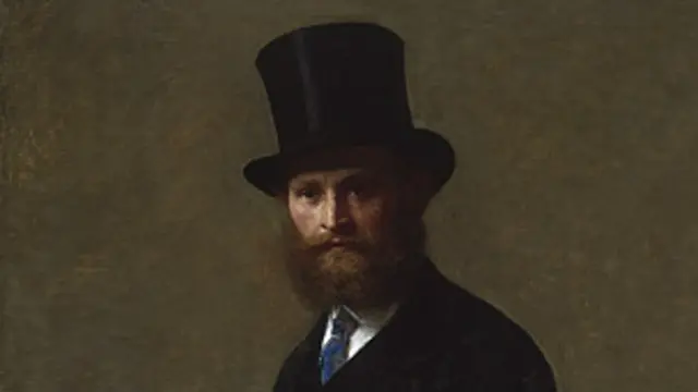 Potret diri sang pelukis Edouard Manet.