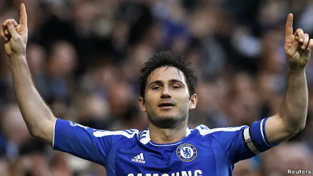 Frank Lampar telah memperkuat Chelsea selama 13 tahun.