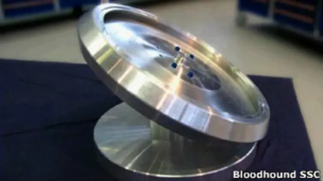 ब्लडहाउंड कार के पहिए बनाने में दस कंपनियां साथ मिलकर काम कर रही हैं.