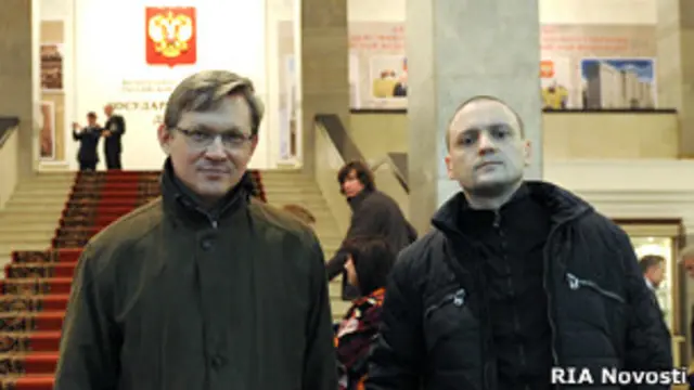 Владимир Рыжков, Сергей Удальцов