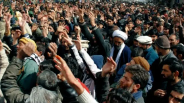 گلگت بلتستان میں فرقہ وارانہ واقعات میں ہلاکتوں کے خلاف احتجاجی مظاہرے ہو چکے ہیں