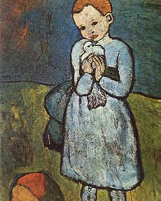 Child With A Dove