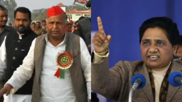 मायावती और मुलायम