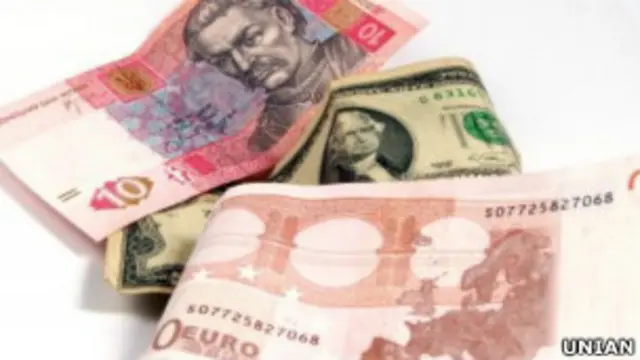 гривні_долари_євро