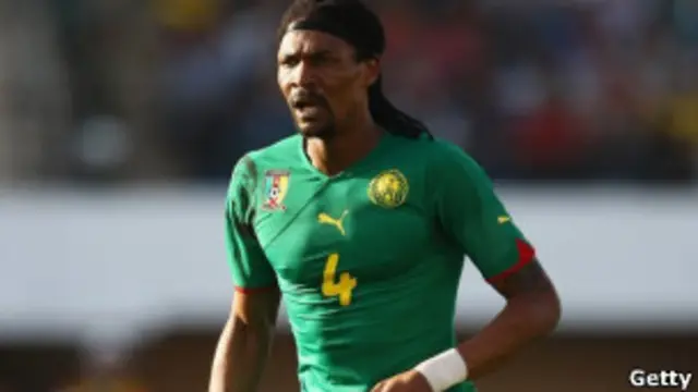 Rigobert Song. Il n'est plus le directeur sportif des Lions Indomptables.