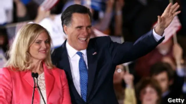 Мітт Ромні з дружиною