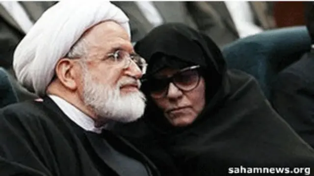 فاطمه و مهدی کروبی