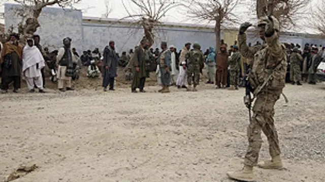 القوات الأمريكية في أفغانستان