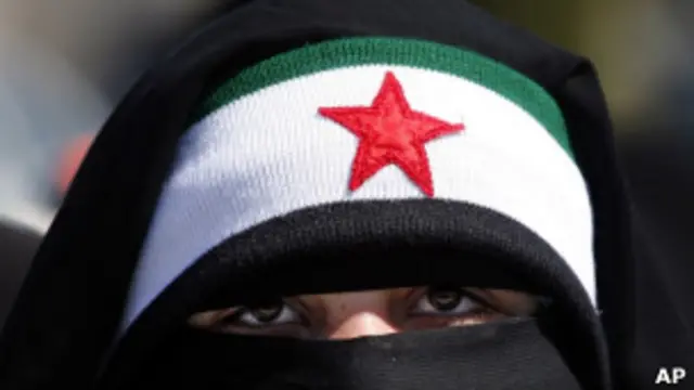 Mujer siria