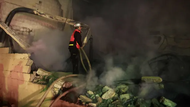 Kondisi di Gaza setelah dibom