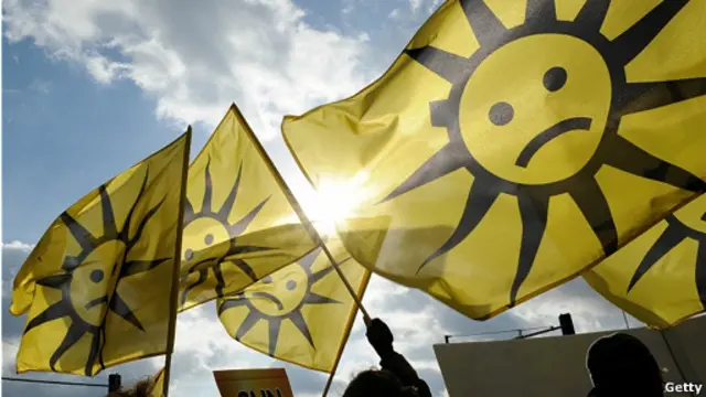 protestas por la energía solar