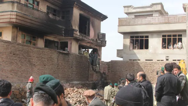 الوتکه د بګراميو په ولسوالۍ کې پر یوه کور پرېوتې ده، چې دوه ځايي اوسېدونکي يې هم وژلې دي.