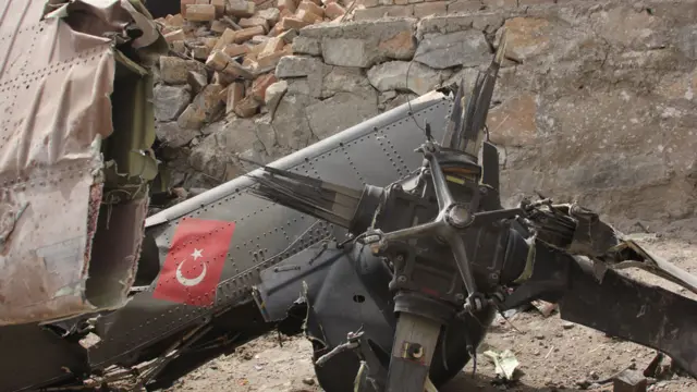 ویل کېږي چې د وژل شویو ډيره برخه يې ترکي عسکر دي.