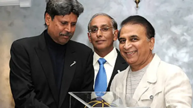 سنیل گاوسکر اپنے زمانے کے مایہ ناز بلے باز مانے جاتے ہیں