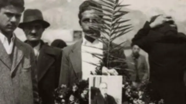 مراسم خاکسپاری کسروی